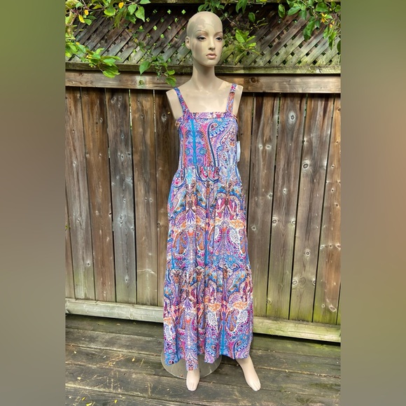 Psychedelic Boho Maxi Dress - Picture 5 of 11